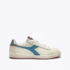 Game Low Stripes Waxed Baskets rétro-tennis
