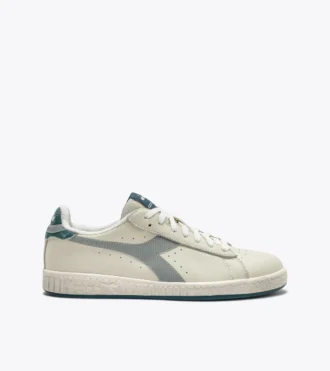Game Low Stripes Waxed Baskets rétro-tennis