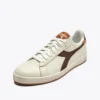 Game Low Stripes Waxed Baskets rétro-tennis
