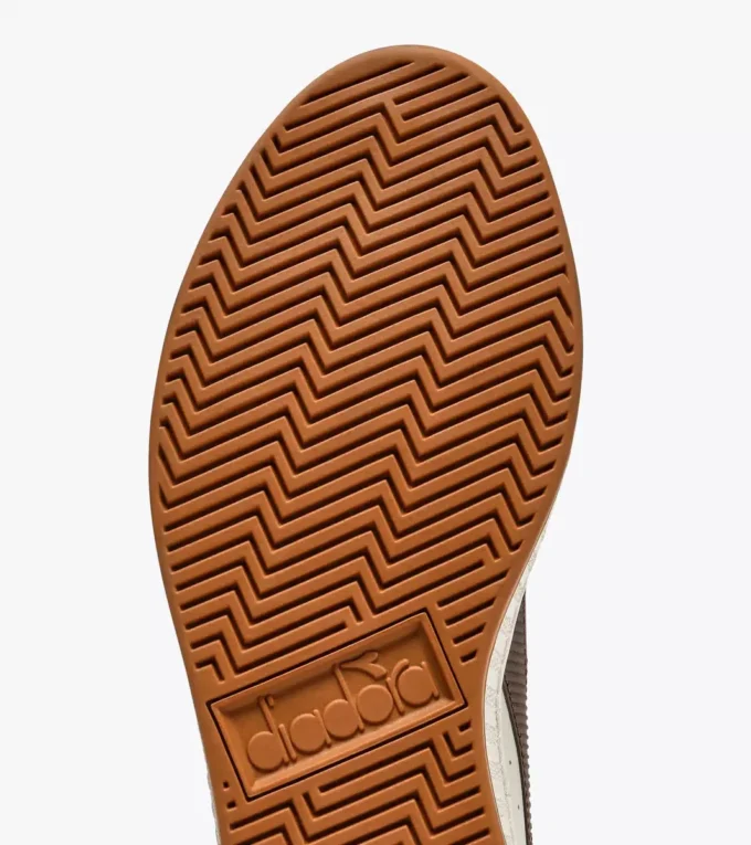 Game Low Stripes Waxed Baskets rétro-tennis