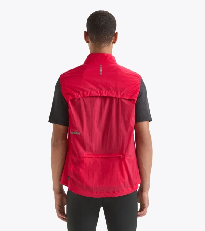 Gilet compact Gilet de course compact et coupe-vent