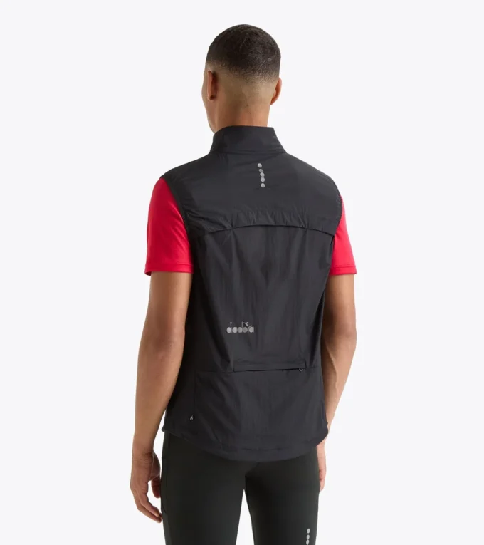Gilet compact Gilet de course compact et coupe-vent