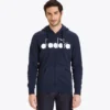 Hd Fz Sweat Diadora Club Tennis sweat à capuche zippé intégral