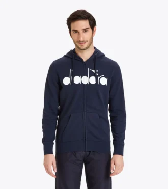 Hd Fz Sweat Diadora Club Tennis sweat à capuche zippé intégral