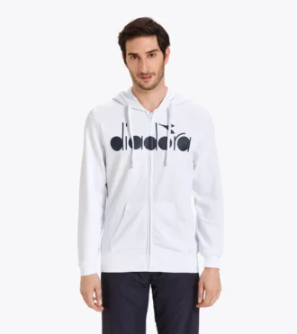 Hd Fz Sweat Diadora Club Tennis sweat à capuche zippé intégral