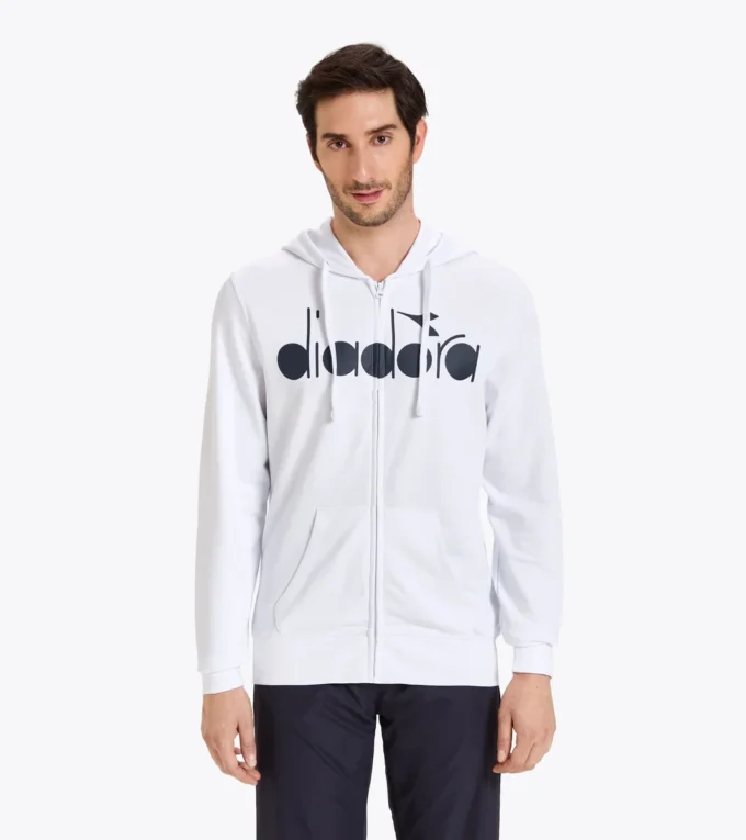 Hd Fz Sweat Diadora Club Tennis sweat à capuche zippé intégral