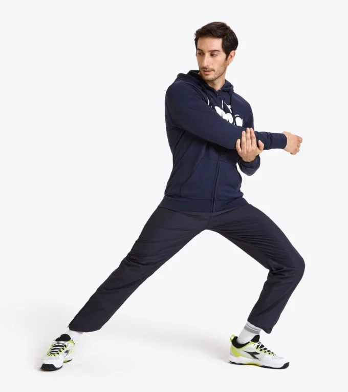 Hd Fz Sweat Diadora Club Tennis sweat à capuche zippé intégral