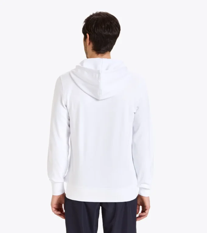 Hd Fz Sweat Diadora Club Tennis sweat à capuche zippé intégral