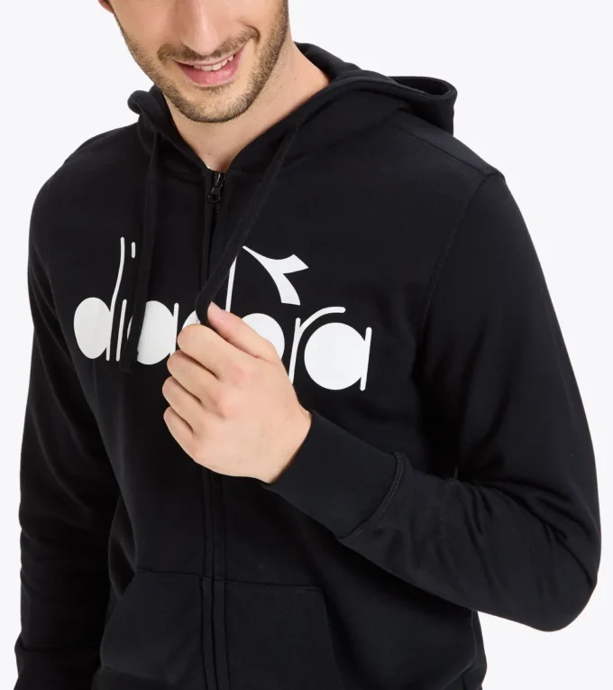 Hd Fz Sweat Diadora Club Tennis sweat à capuche zippé intégral