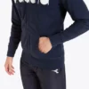 Hd Fz Sweat Diadora Club Tennis sweat à capuche zippé intégral