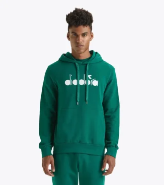 Hoodie Logo Sweat à capuche sportif – Fabriqué en Italie – Unisexe