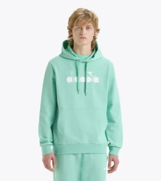 Hoodie Logo Sweat à capuche sportif – Fabriqué en Italie – Unisexe