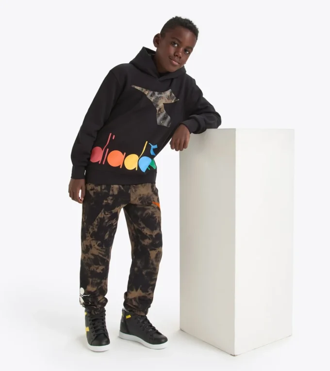 Jb. Sweat à capuche Fregio Sweat à capuche avec détails délavés – Garçon