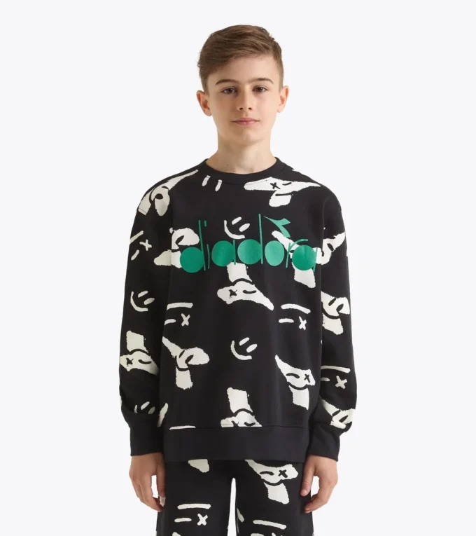 Jb. Sweat-shirt Sweat-shirt à col rond Smile Logo – Garçon