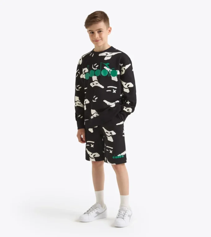 Jb. Sweat-shirt Sweat-shirt à col rond Smile Logo – Garçon