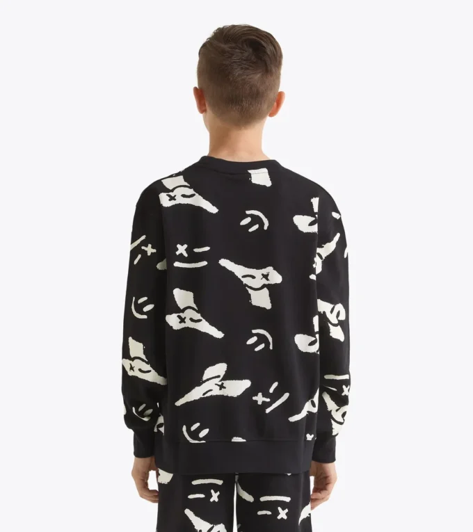 Jb. Sweat-shirt Sweat-shirt à col rond Smile Logo – Garçon