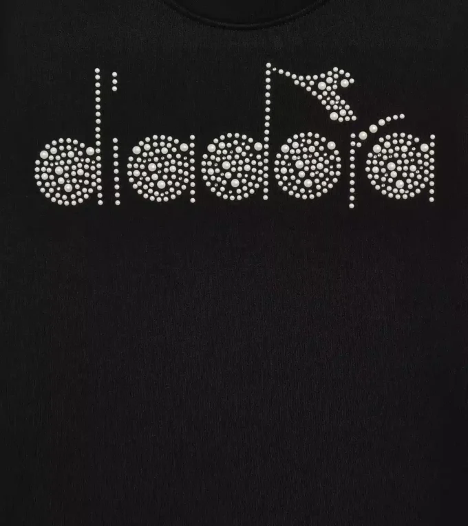 Jg. Dress Rhinestone Td Robe doublée en polaire – Filles