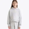 Jg. Hoodie District Sweat à capuche avec détails – Fille