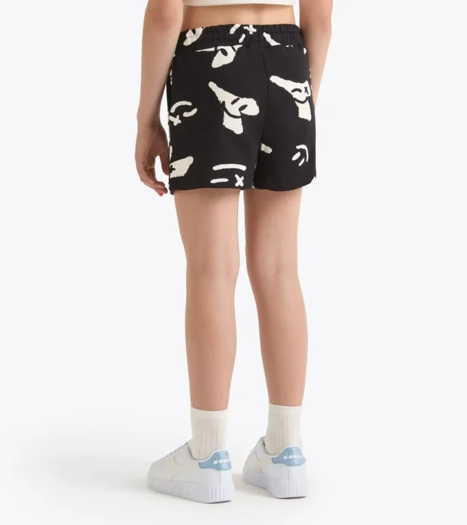 Jg. Short Smile Logo Short – Coupe confort – Fille