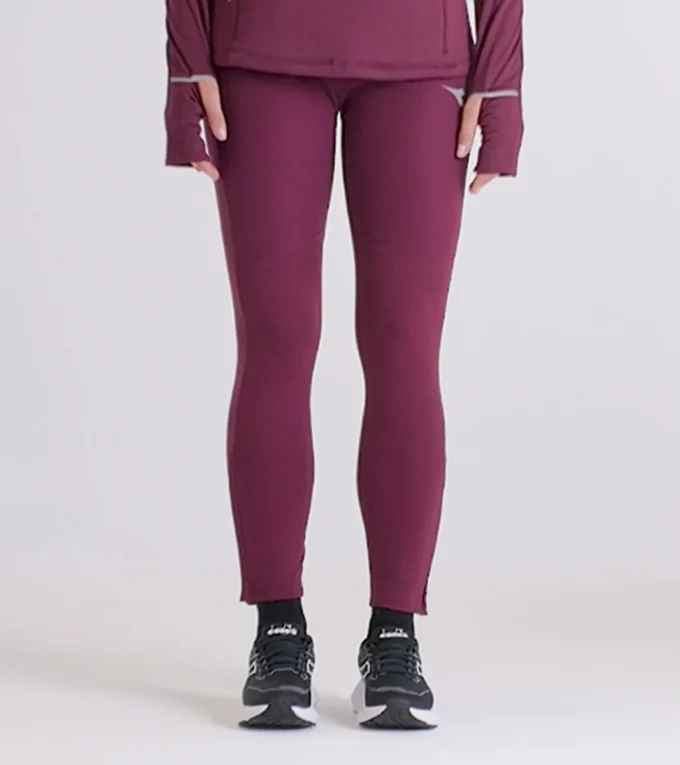 L. Collant de course Protection hiver Collant thermorégulateur en tissu FIBRAZERO – Protection hiver