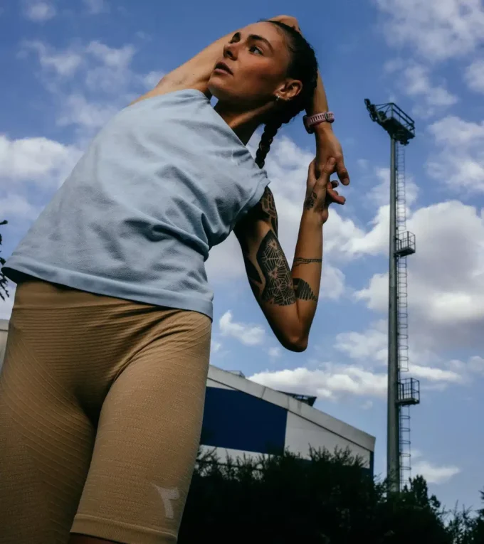 L. Débardeur Stratouno Débardeur technique pour réguler la température – Course à pied