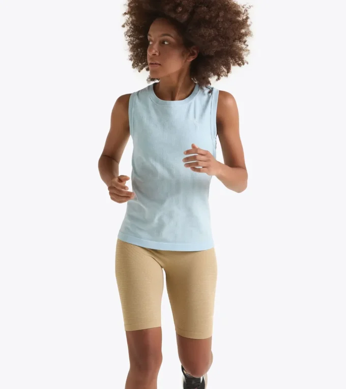 L. Débardeur Stratouno Débardeur technique pour réguler la température – Course à pied