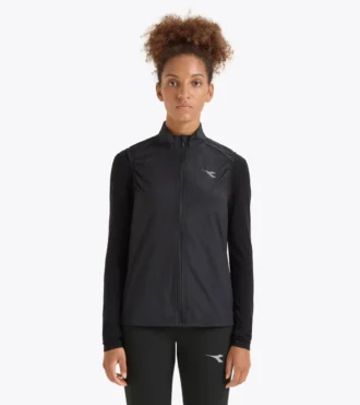 L. Gilet compact Gilet de course compact et coupe-vent