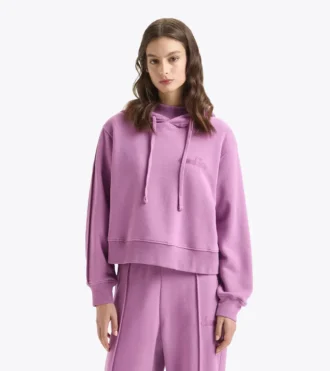 L. Hoodie Athl. Logo Sweat à capuche – Donna