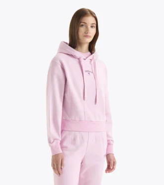 L. Hoodie Athl. Logo Sweat à capuche en coton