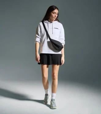 L. Hoodie Ess. Sports Sweat à capuche en coton