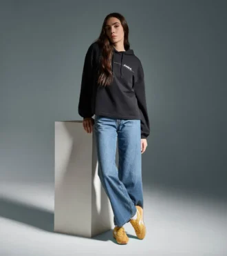 L. Hoodie Ess. Sports Sweat à capuche en coton