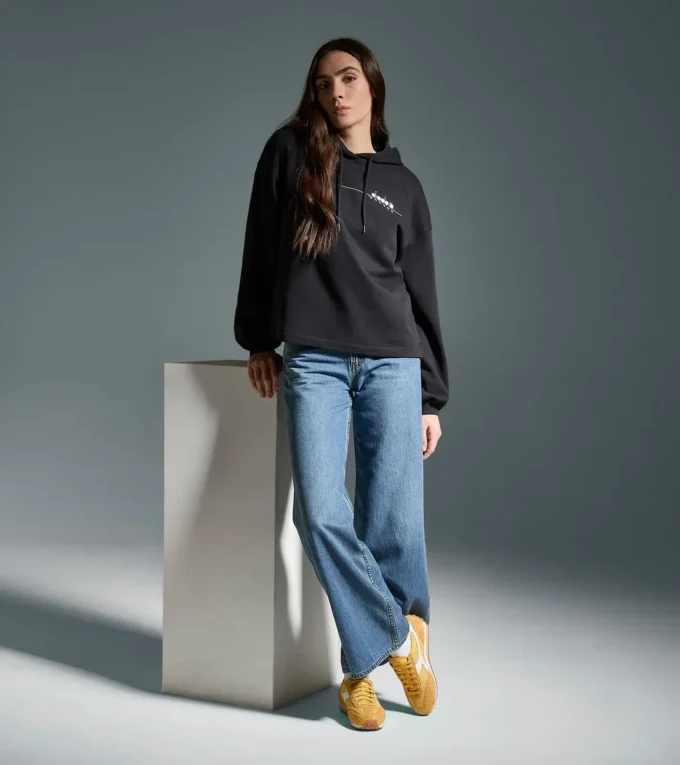 L. Hoodie Ess. Sports Sweat à capuche en coton L. Hoodie Ess. Sports Sweat à capuche en coton