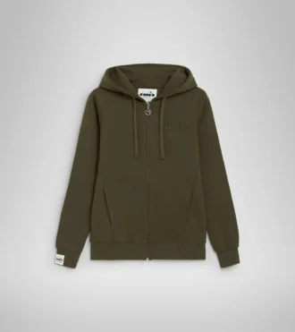 L. Hoodie Fz Mii Sweat à capuche – Fabriqué en Italie