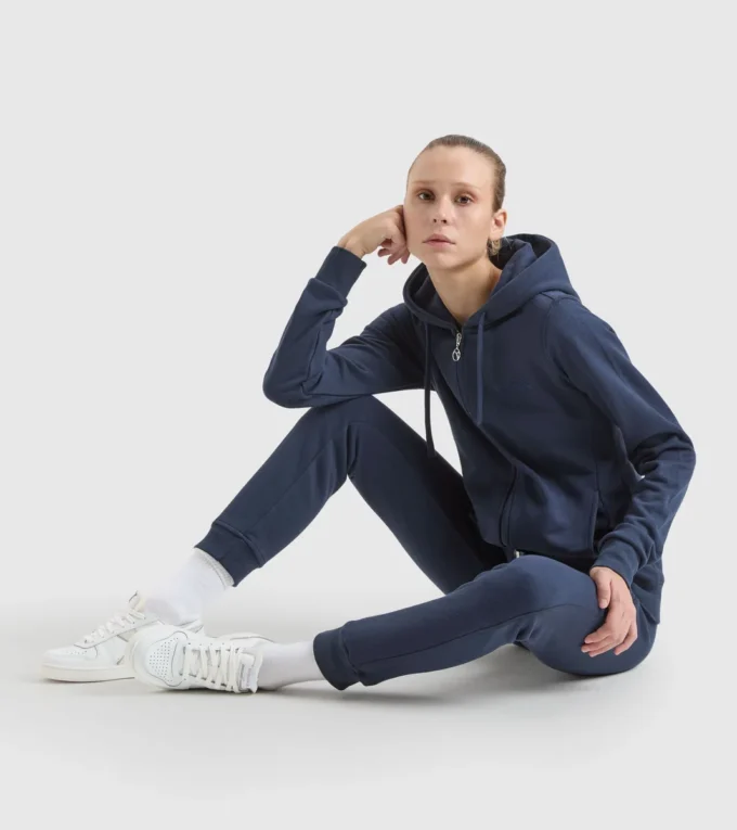 L. Hoodie Fz Mii Sweat à capuche – Fabriqué en Italie L. Hoodie Fz Mii Sweat à capuche – Fabriqué en Italie