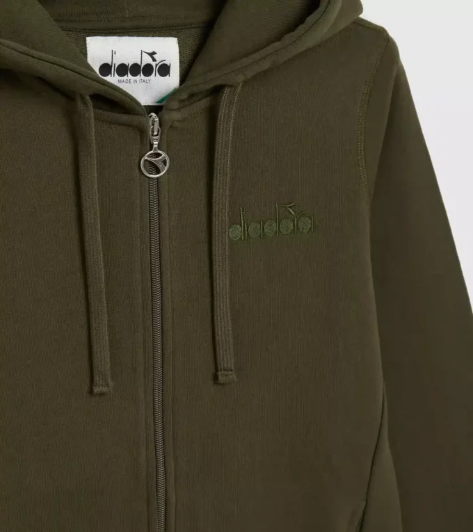 L. Hoodie Fz Mii Sweat à capuche – Fabriqué en Italie L. Hoodie Fz Mii Sweat à capuche – Fabriqué en Italie