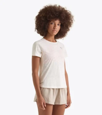 L. Super Light Ss T-Shirt T-shirt de course – Tissu léger Coolcore