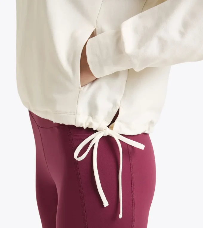 L. Sweat à capuche en jersey Sweat à capuche en jersey pour après l&rsquo;entraînement