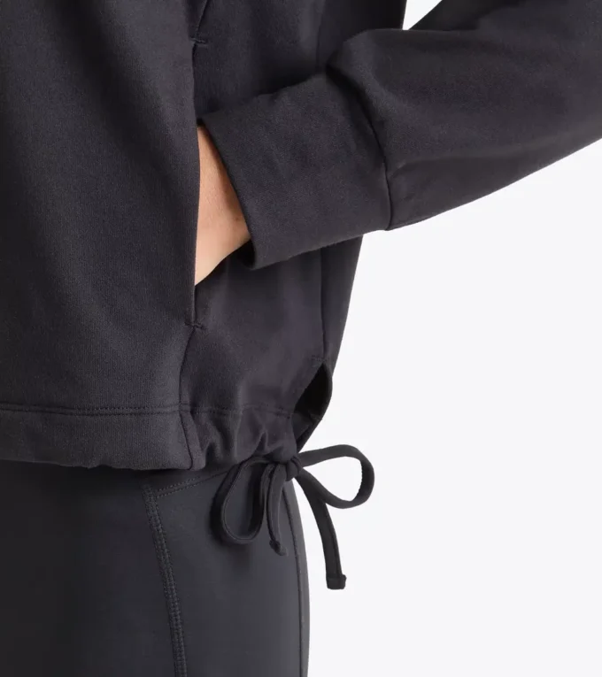 L. Sweat à capuche en jersey Sweat à capuche en jersey pour après l&rsquo;entraînement