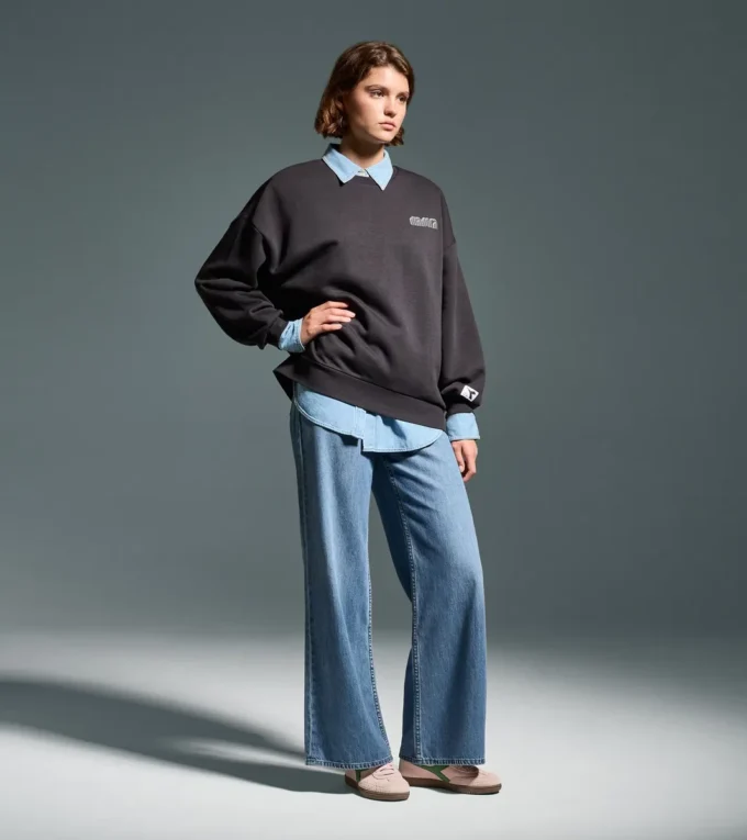 L. Sweat-shirt Athl. Sweat-shirt Logo