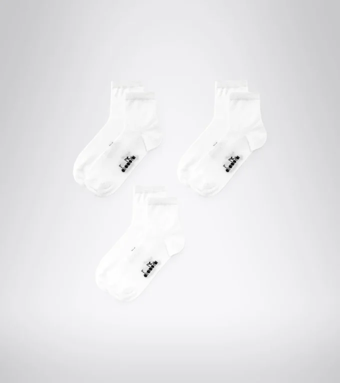 Lot de 3 paires de chaussettes courtes Lot de chaussettes courtes – Trois paires – Unisexe