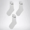 Lot de 3 paires de chaussettes mi-hautes Lot de chaussettes mi-hautes – Trois paires – Unisexe