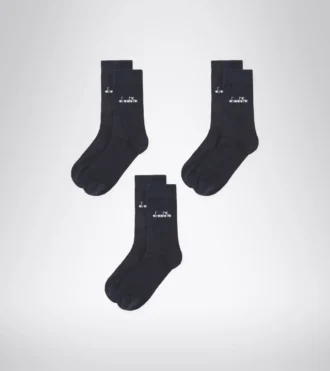 Lot de 3 paires de chaussettes mi-hautes Lot de chaussettes mi-hautes – Trois paires – Unisexe