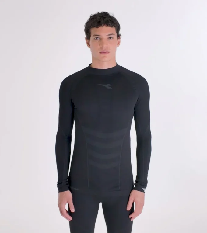 Ls Turtle Neck Stratozero Col roulé technique Made in Italy – Running