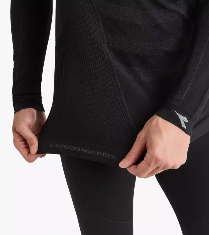 Ls Turtle Neck Stratozero Col roulé technique Made in Italy – Running