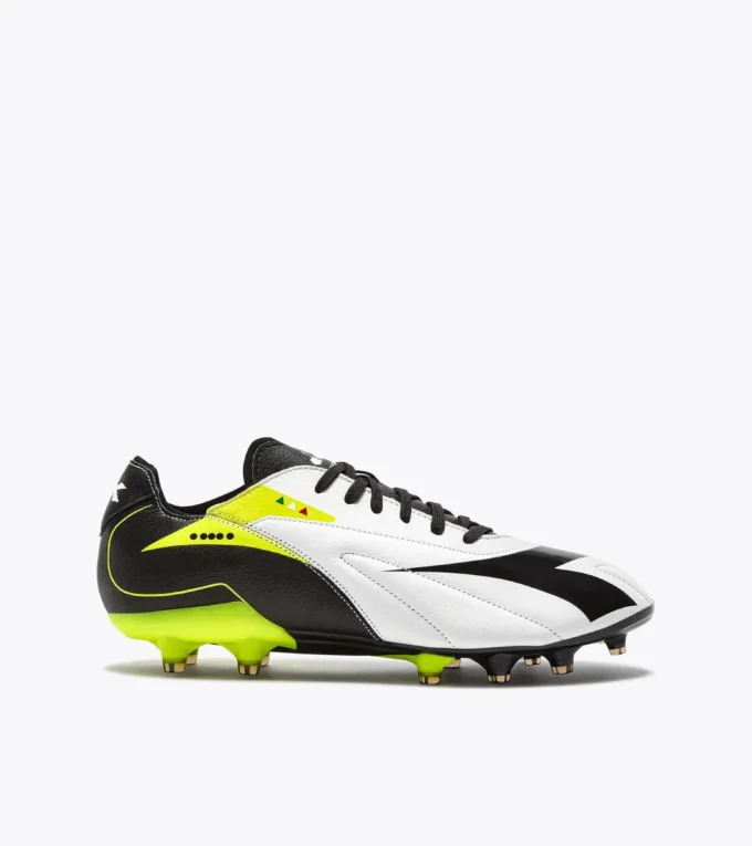 Maximus Icon Ita Slx Chaussures de football en cuir pour terrains fermes – Fabriquées en Italie