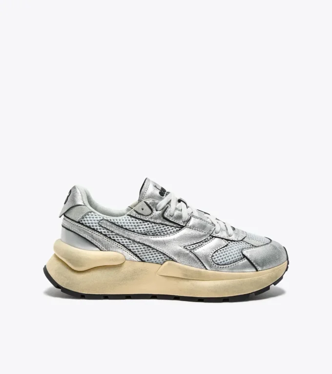 Mercury Elite Silver Used Wn Heritage sneaker en cuir Mercury Elite Silver Used Wn Heritage sneaker en cuir