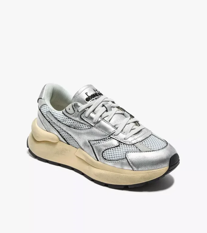 Mercury Elite Silver Used Wn Heritage sneaker en cuir Mercury Elite Silver Used Wn Heritage sneaker en cuir