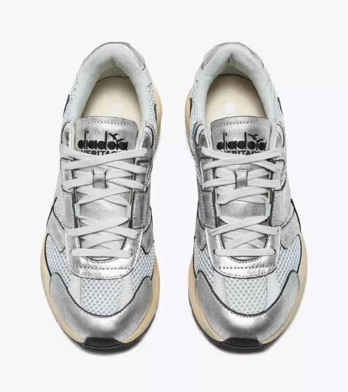 Mercury Elite Silver Used Wn Heritage sneaker en cuir Mercury Elite Silver Used Wn Heritage sneaker en cuir