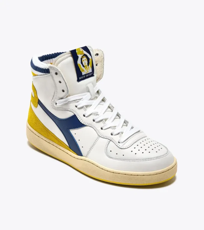 Mi Basket Forty Knit Italia Heritage en cuir