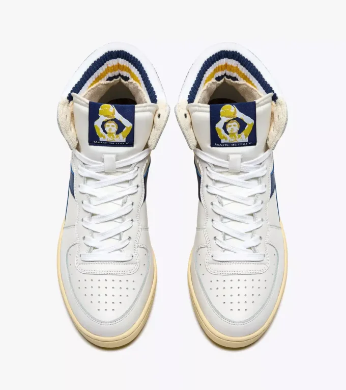 Mi Basket Forty Knit Italia Heritage en cuir